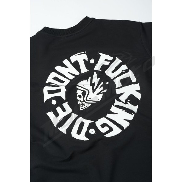 PANDO MOTOLUKE DON'T DIE BLACK Oversized T-Shirt Unisex