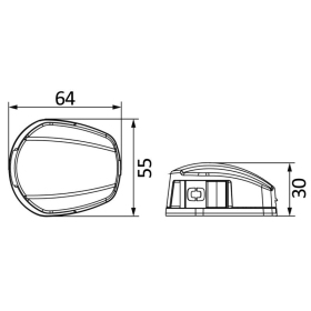 NEMO LED navigation lights left+right 112.5°