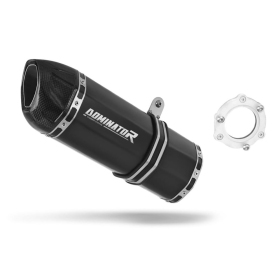 Honda CBR 900RR Fireblade 1992-1995 Exhaust Silencer Muffler HP1 BLACK + dB killer