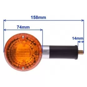 Turn signal KAWASAKI VN / W / ZL / ZR 550-1500cc 1991-2006 1pc