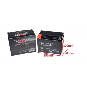 Battery WTZ14S / YTZ14S 12V 11.2Ah