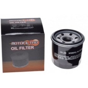 Oil filter MOTOFILTRO PEUGEOT Metropolis / Daytona / Speed Four / America / Bonneville / Speedmaster / Speed Triple / Sprint RS / Tiger 400-955cc 1997-2018 HF191