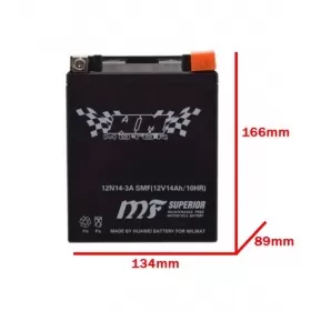 Battery 12N14-3A SMF 12V / 14Ah