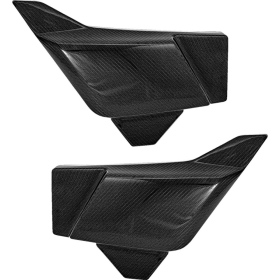 SADDLEMEN Side Covers Carbon Fiber Gloss Harley Davidson FLHX / FLHXU / FLTRX / FLTRXSE 1923-1977 23-25