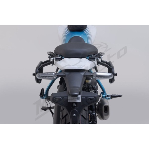 SW-MOTECH Legend Gear LC1 & LC 2 Side Bag System Black Edition Royal Enfield Guerrilla 450 2024