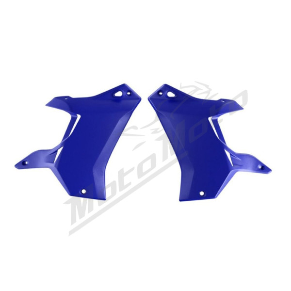 Racetech (rtech) radiator caps (left/right) t7 revolution yamaha tenere 700 '19-'24 color black