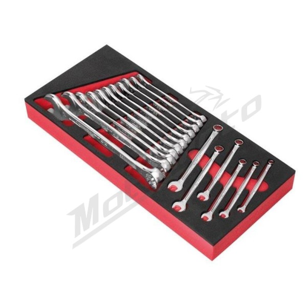 FACOM 17 OGV® Combination Wrenches in Foam Tray