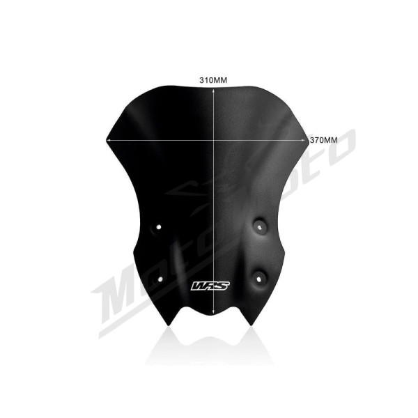 WRS TOURING Windscreen Matt Black Kawasaki Z 900 ABS 20-24