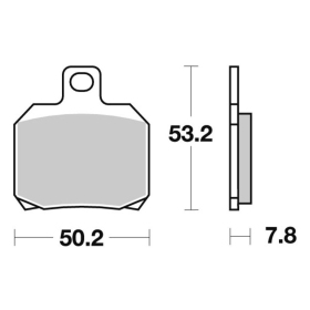 Brake pads Front / Rear 23-157