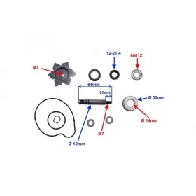 Water pump repair kit YAMAHA T-MAX 530-560cc 4T 2012-2020