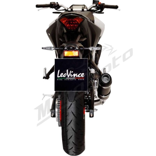 LEOVINCE GP Corsa Evo Exhaust System YAMAHA YZF-R3 15-20/MT-03 16-20