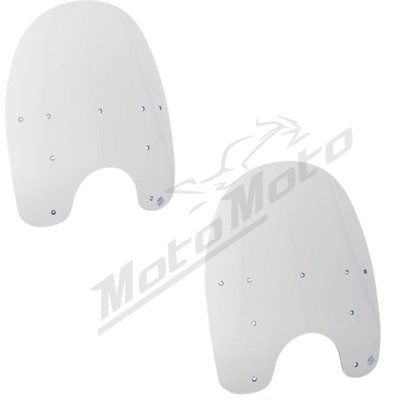 MEMPHIS SHADES HD Replacement Plastic Windshield 38x58,5cm Harley Davidson FLSTC / FLSTF / FLSTFB / FLSTFI / FLSTN 1340-1800 17-86