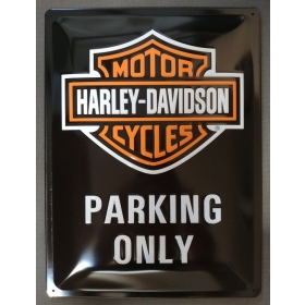 Metal tin sign HARLEY-DAVIDSON PARKING 30x40