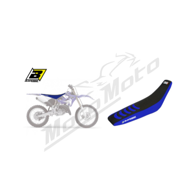 Blackbird sėdynės užvalkalas DOUBLE GRIP 3 YAMAHA YZ 125/250 02-21 Mėlyna/Juoda