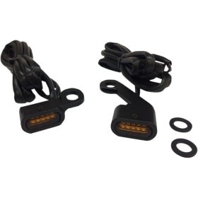 DRAG SPECIALTIES LED Handlebar Marker Lights Harley Davidson FLDE / FLFBFLHCS 1584-1868cc 09-24