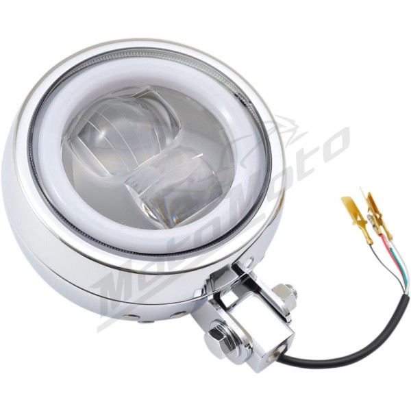 DAYTONA CAPSULE120 Universal Headlight 120mm (bottom mount)