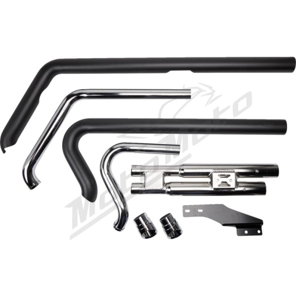 COBRA Speedster Slashdown Exhaust System Harley Davidson FLS / FLSS / FLSTC / FLSTF / FLSTFB / FLSTN / FXS 1584-1800cc 12-17