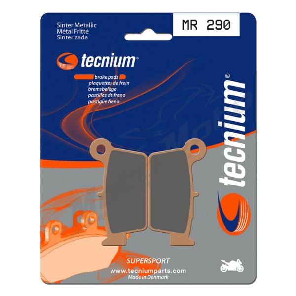 TECNIUM Street Performance Sintered Metal Brake pads MR290 Yamaha / Fantic / Beta / Suzuki / Kawasaki / Aprilia 125/500 97-26