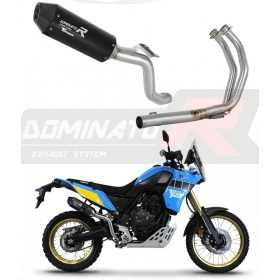 Exhaust kit Dominator MX2 BLACK YAMAHA Tenere 700 2019 - 2020