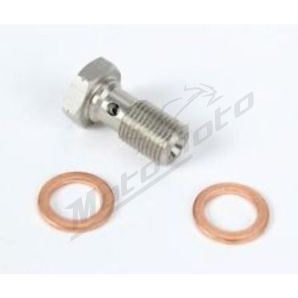 Goodridge Banjo bolt 10x1.00mm (2pcs+washers) SS