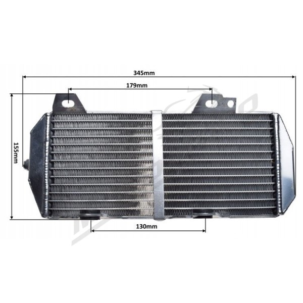 RADIATOR SET SUZUKI RMZ450 / RMX450Z 2008-2017