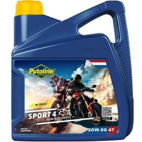 PUTOLINE Sport 4R 4T Semi-synthetic oil 20w50 4L