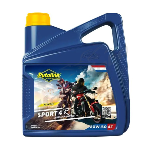 PUTOLINE Sport 4R 4T Semi-synthetic oil 20w50 4L
