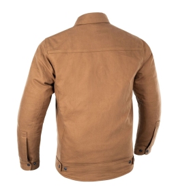 Oxford Heist Man Textile Jacket Brown