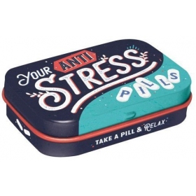 Box of mint sweets YOUR ANTI STRESS 62x41x18mm 4pcs.