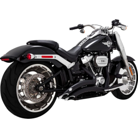 VANCE & HINES Big Radius Exhaust System Black Harley Davidson FXBRS / FLFBS / FLFB / FXDRS 1750-1868cc 18-24