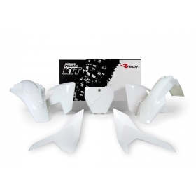 RACETECH Plastikų komplektas Husqvarna FC, FS, TC 125/450cc 15-21 Balta