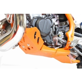 AXP Enduro Xtrem Skid plate orange HDPE 8mm KTM SX / XC 250-300cc 2017-2018