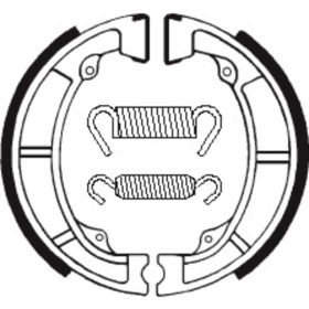 TECNIUM Street/Off-Road Organic Brake shoes BA039 Kawasaki KDX / KL / KLX / KX 125-250cc 74-84