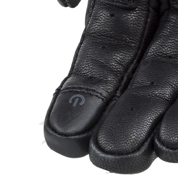 LS2 Rust Man Leather Gloves