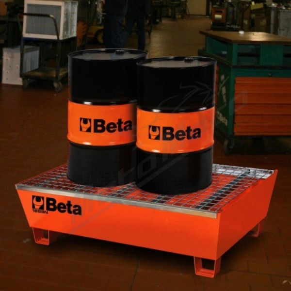 BETA Steel Drum Stand (Transportable) For Storing 2 Drums (200 Litres Each)