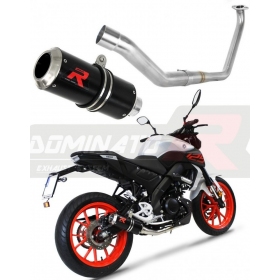 Exhaust kit Dominator GP BLACK YAMAHA MT 125 2020