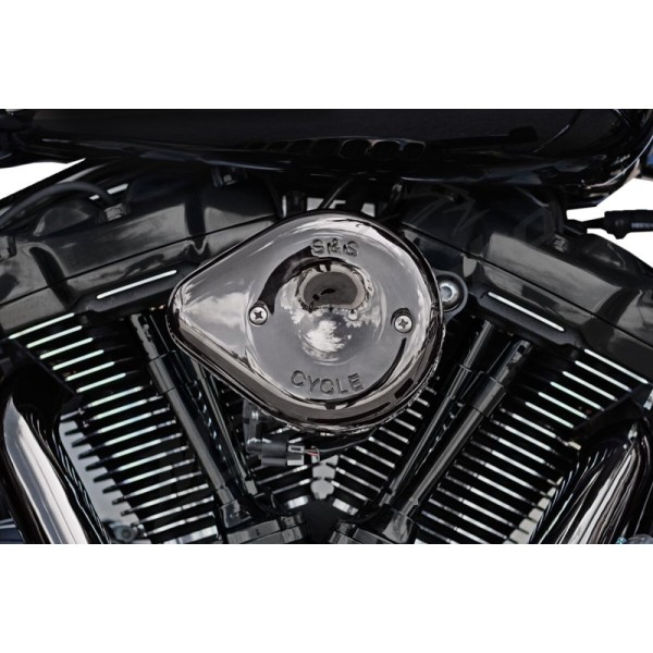 S&S CYCLE Stealth Teardrop Air Cleaner Cover Harley Davidson FLDE / FLFB / FLFBS 1750-1977cc 17-23