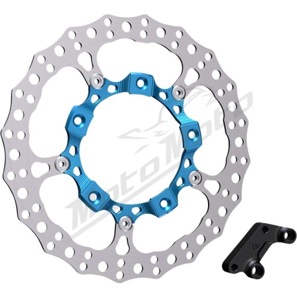 ARLEN NESS Big Brake 14" Full Floating Brake Rotor Kit Harley Davidson FLHR / FLHRXS / FLHTCU / FLHTCUTGSE 1690-1923cc 14-24