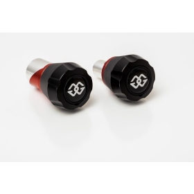 GILLES GTA Ratų ašies apsaugos Juoda/raudona Yamaha MT-09 / TRACER / XSR 900 2014-2024