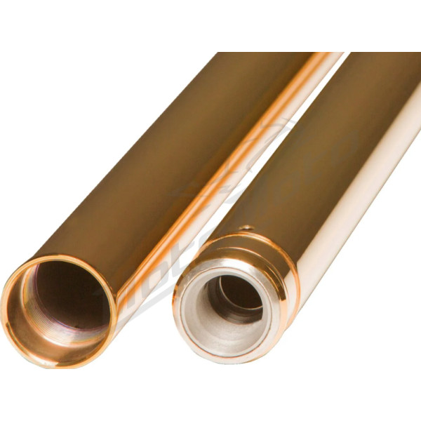 Custom Cycle Engineering Fork Tube 39mm 666.75mm Gold Harley-Davidson Sportster Iron / Sportster Custom / Forty-Eight / Dyna Super Glide / Low Rider 883-1450cc 82-22