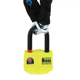 Oxford Boss Alarm 14mm motociklo užraktas 12mm x 1.2m