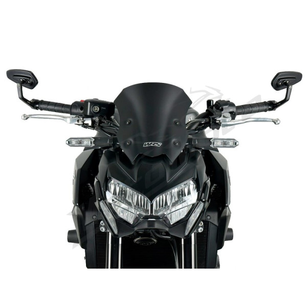 WRS KA013NO SPORT Windscreen Matt Black Kawasaki Z900 ABS 20-24