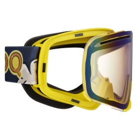 AMOQ Vision Vent+ Magnetic Motocross / Snow Goggles Beer (Gold Mirror)