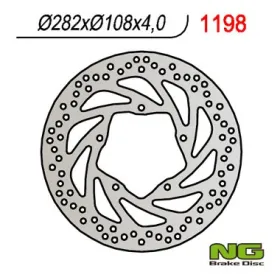 NG Front Fixed Brake Disc 282X106X4mm Yamaha FZ6 / MT-03 / XT / XTZ 600-660cc 04-16