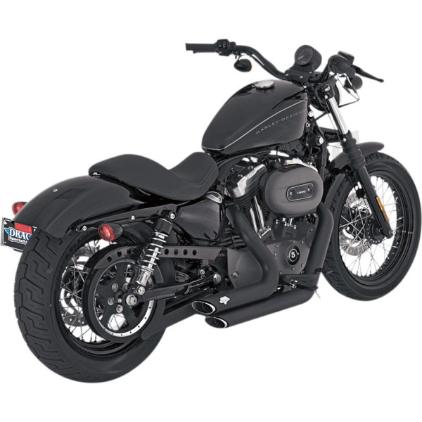 VANCE & HINES "Shortshots Staggered" išmetimo sistema Harley Davidson XL 883-1200cc 04-13