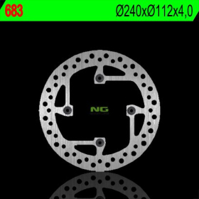 NG Rear Fixed Brake Disc 240x112x4mm Sherco SE / SEF / SM / ST 50-500cc 04-25