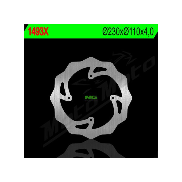NG BRAKES Rear Wave Fixed Brake Disc 230mm KTM Freeride E-SM / E-SX / E-XC 12-22