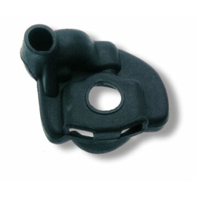Rubber protection for the steering wheel control knob