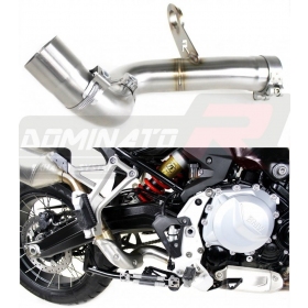 Exhaust pipe Dominator Eliminator Decat BMW F850GS 2018-2020