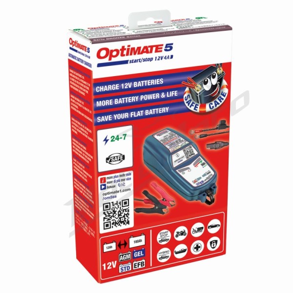 TECMATE OptiMate 5 Start/Stop Battery Charger